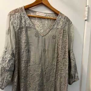 For Love and Liberty Johnny Was vintage blouse